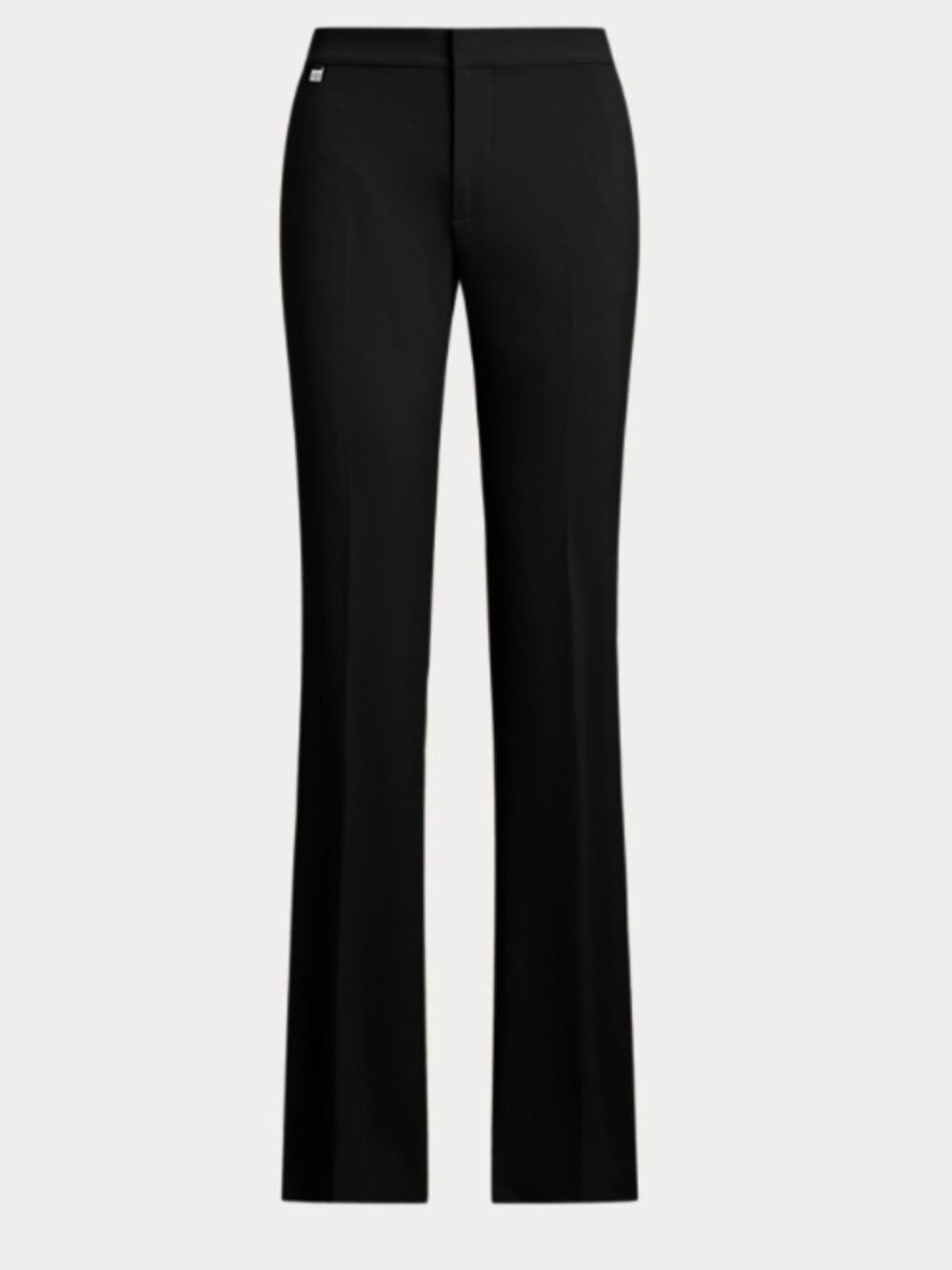 LAUREN Ralph Lauren Women's Black Straight-Leg Pants Size 16 NWT